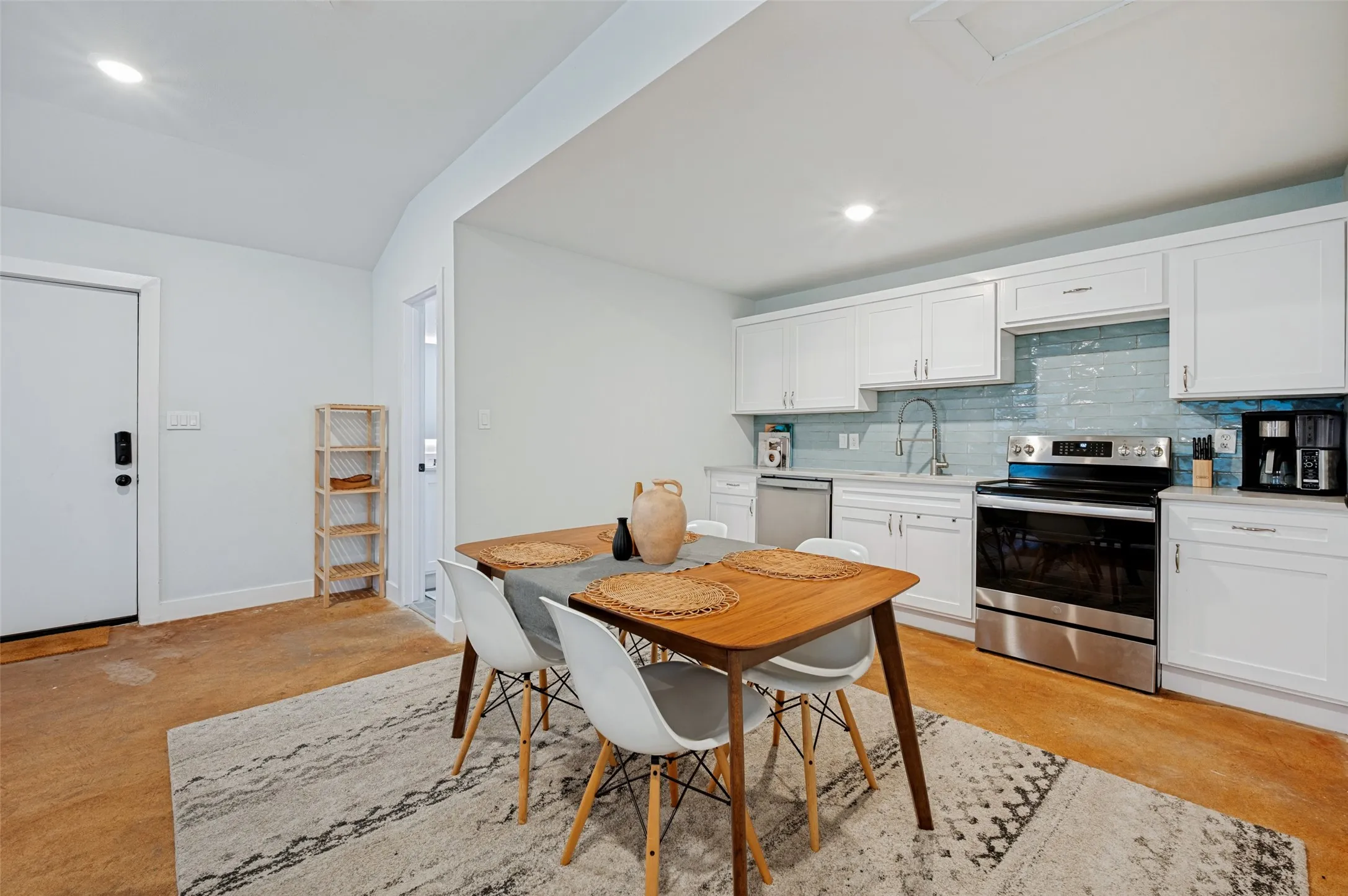 Detached Second Residence | Dining Area Opens to Full Kitchen
