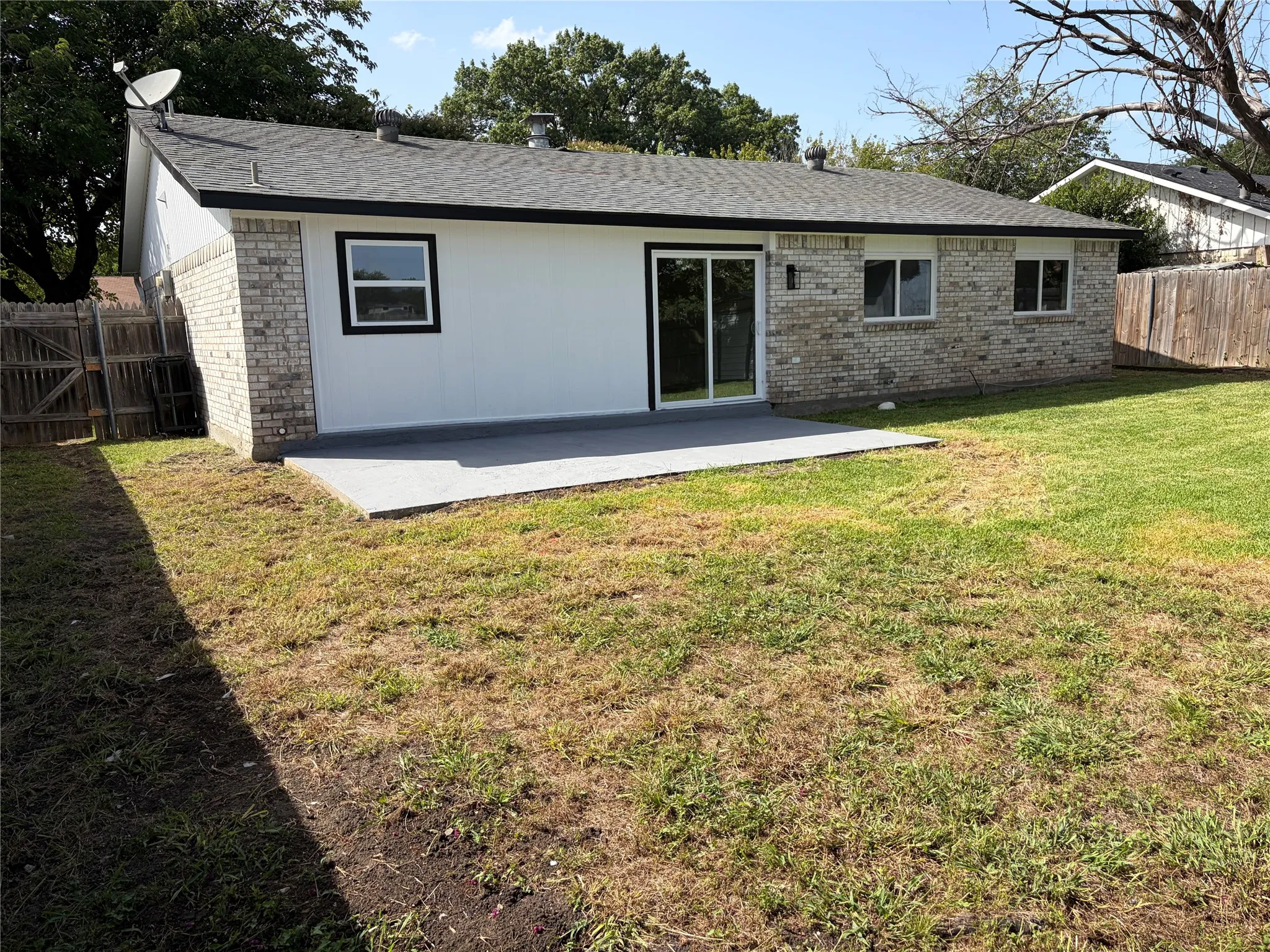Large Back Patio