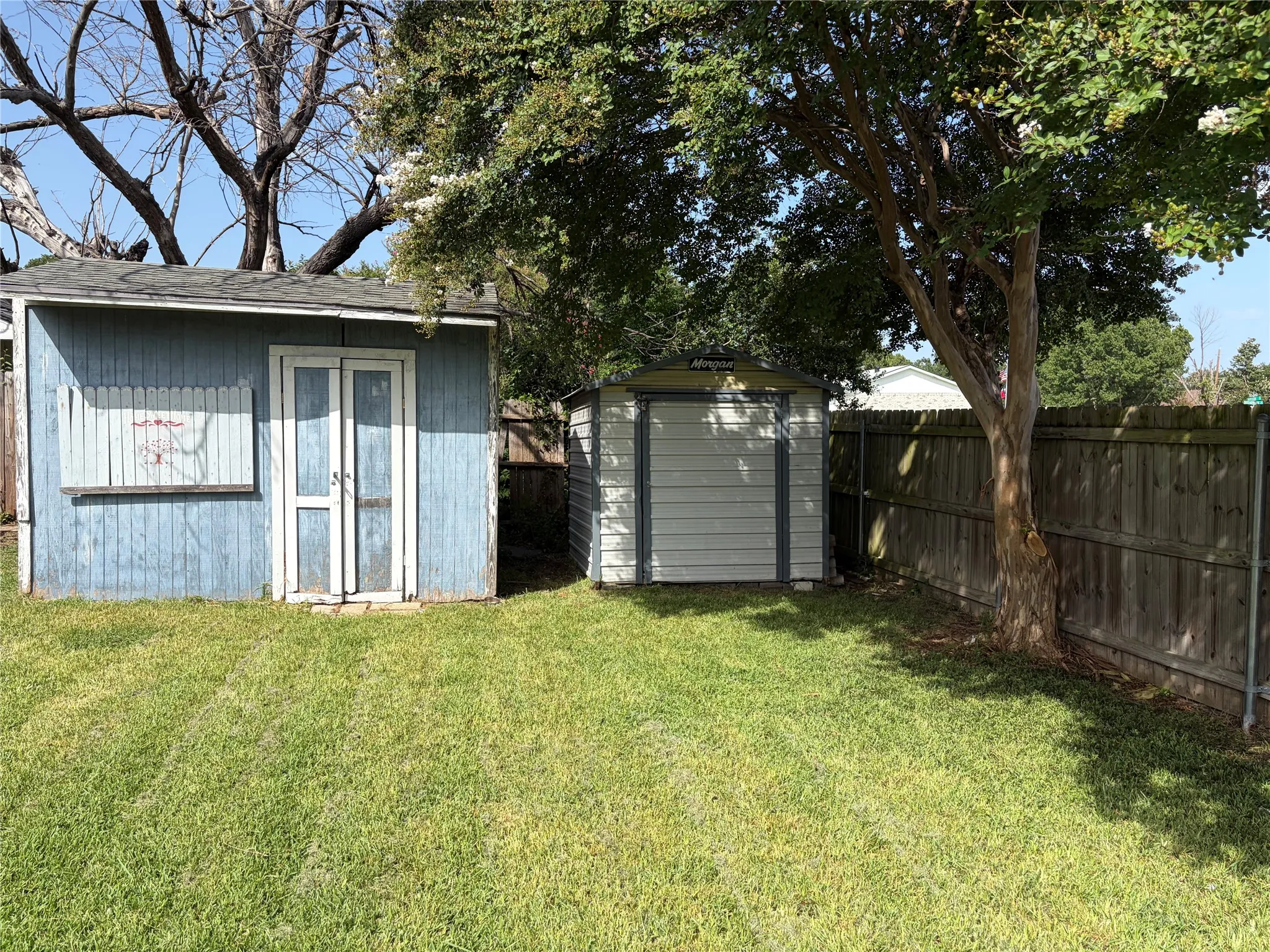 Two Storage Sheds