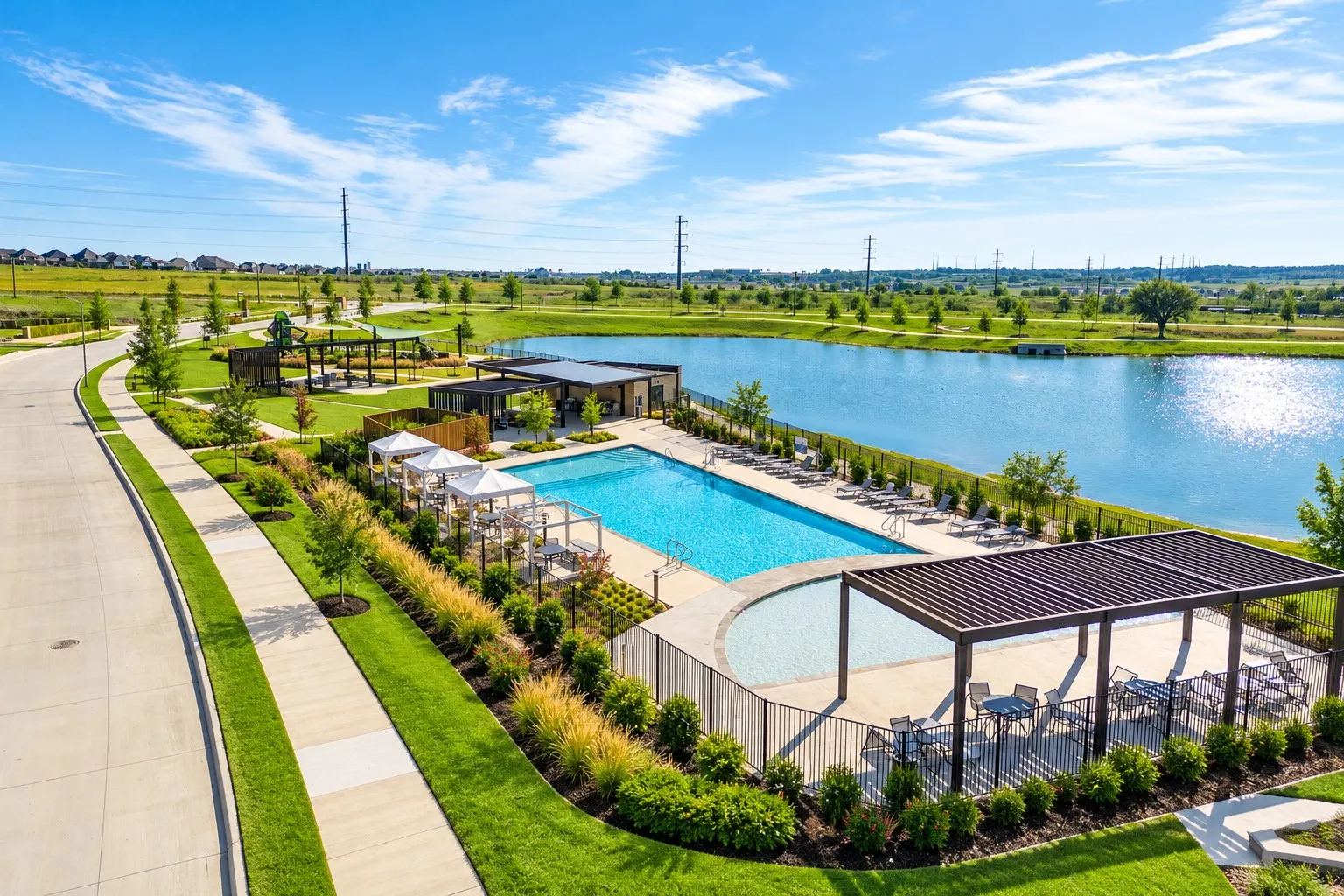 HOA amenities - Pool, Walking trailing, playarea