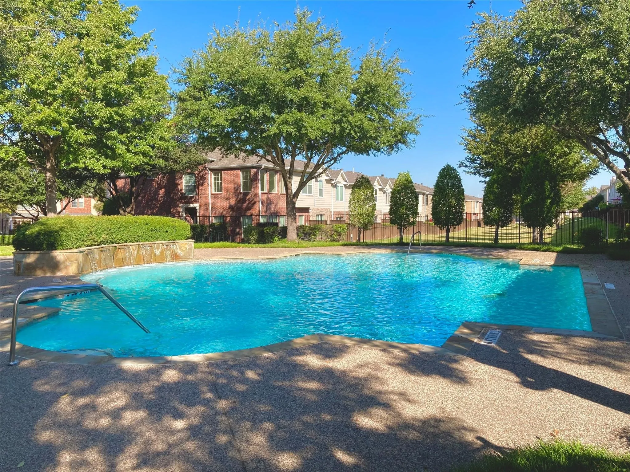 The HOA includes a pool.