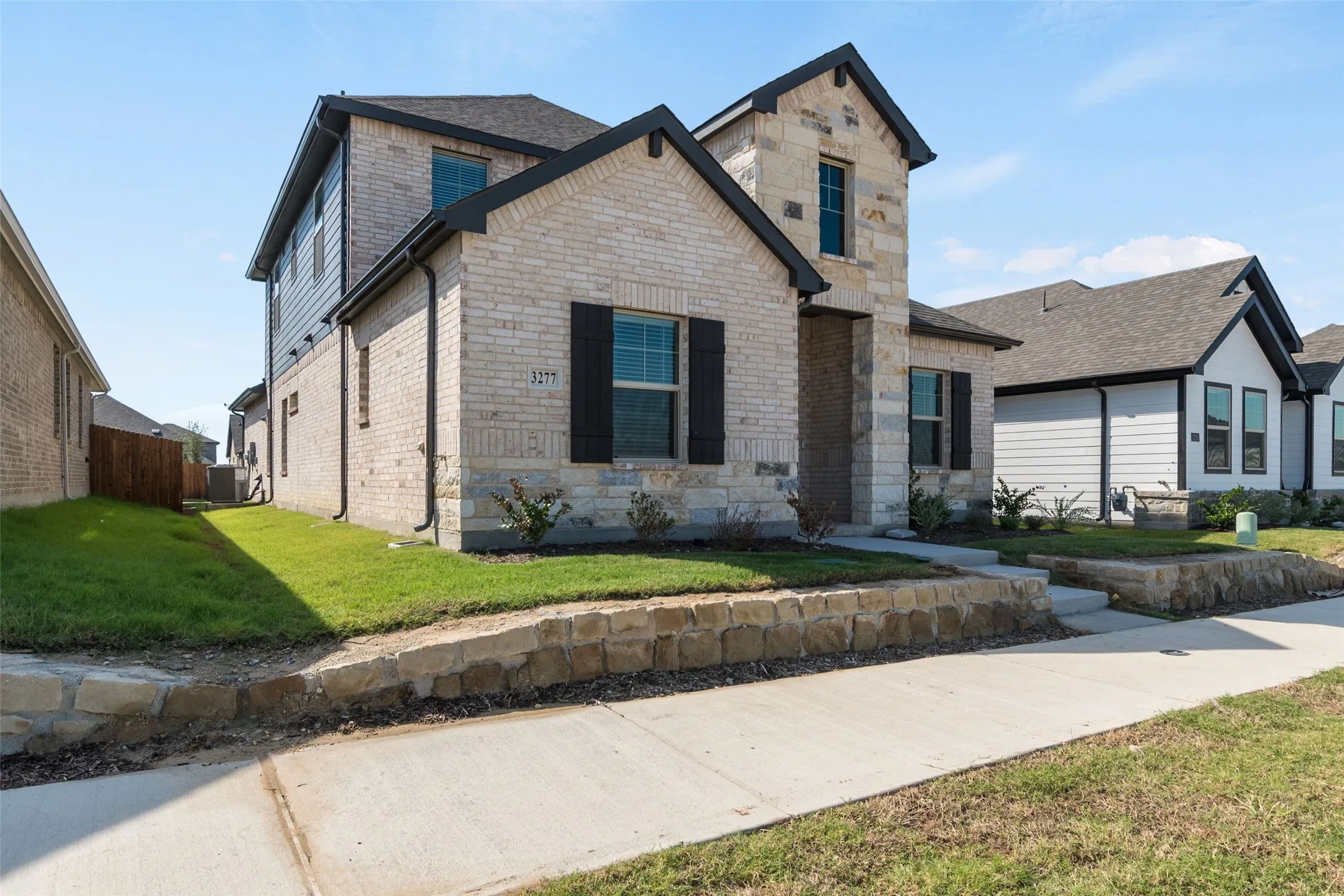 Full Sod in front, side, and backyard