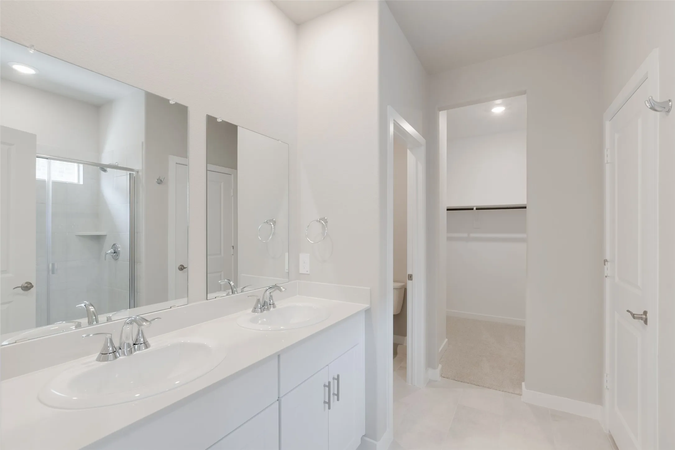 Double Vanity in Primary Bathroom