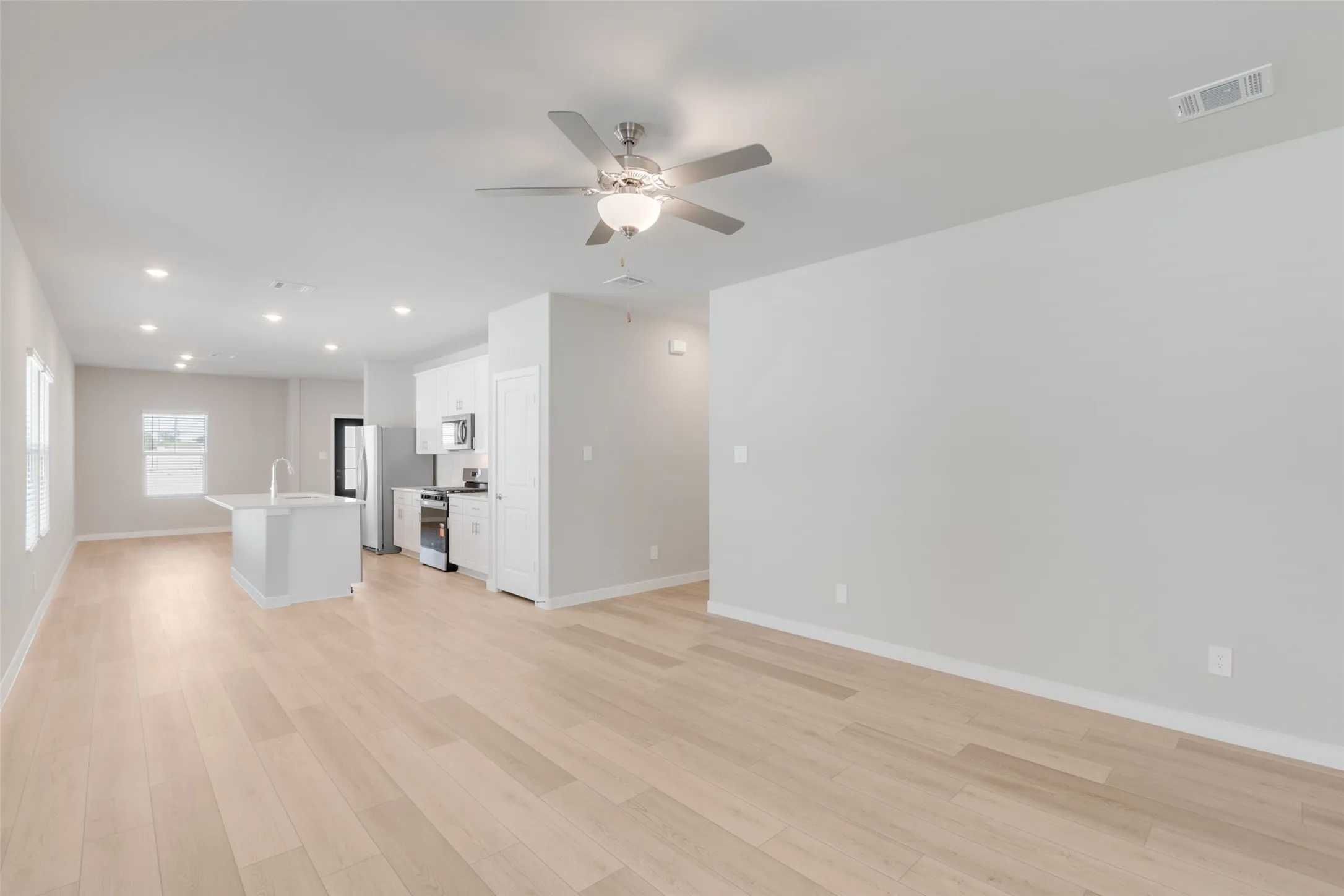 Luxury Vinyl Planks in all common areas
