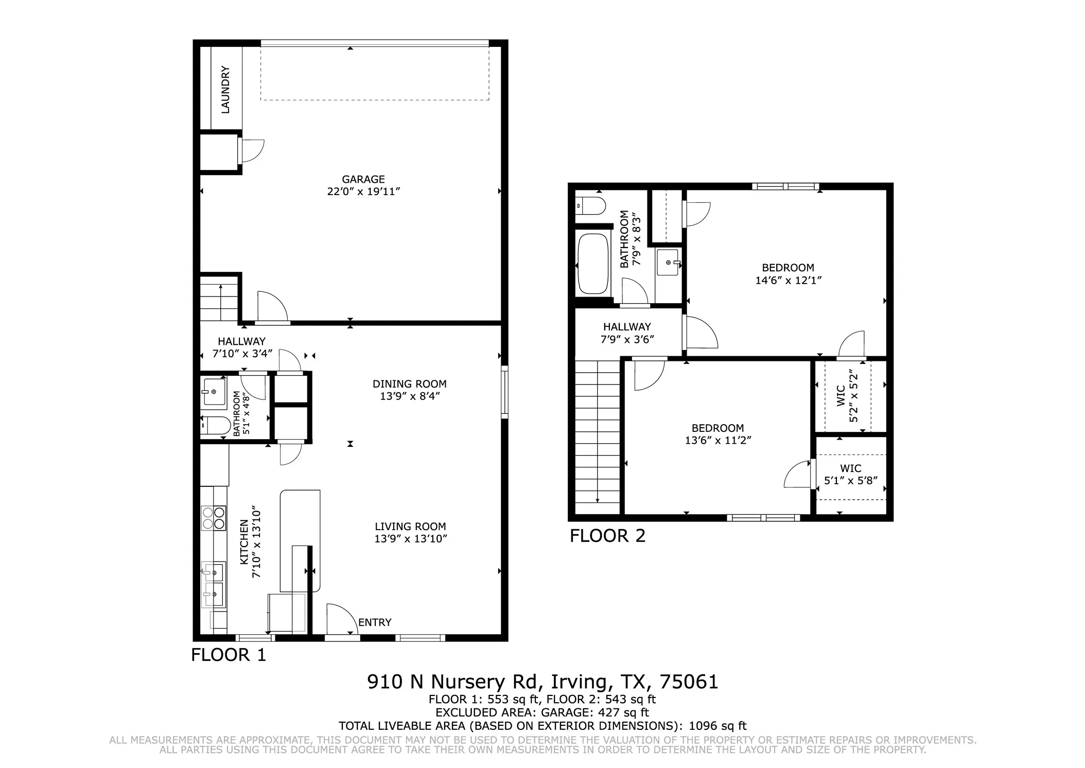 Duplex For Rent in Dallas County , 910 N Nursery Road, Irving, Texas 75061, 2 Bedroom, 2 Bathroom, 2 Garage spaces, 1,122 Sqft, built in 1981, mls#21410402, Real Estate Agent in Irving, Homes For Rent in Dallas county, Homes For Rent in Irving, Realtor in Irving Texas, Real Estate Brokerage Independent Realty Texas, Luminita Cordes Realtor