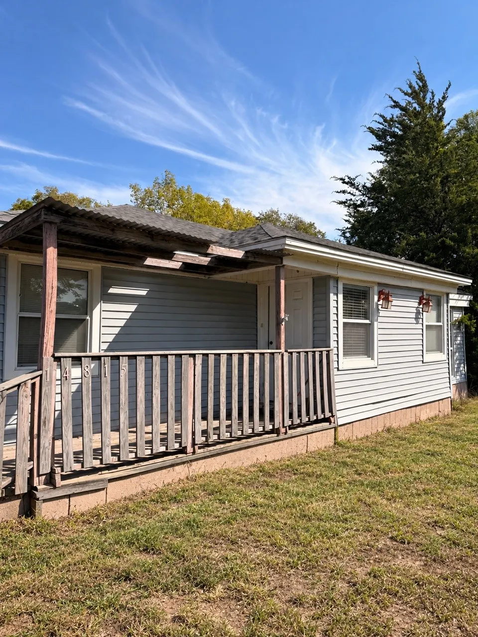 Blue home 3 bedrooms