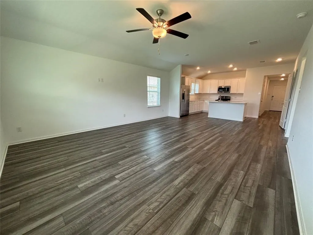 Expansive open concept living room,dining area, kitchen area