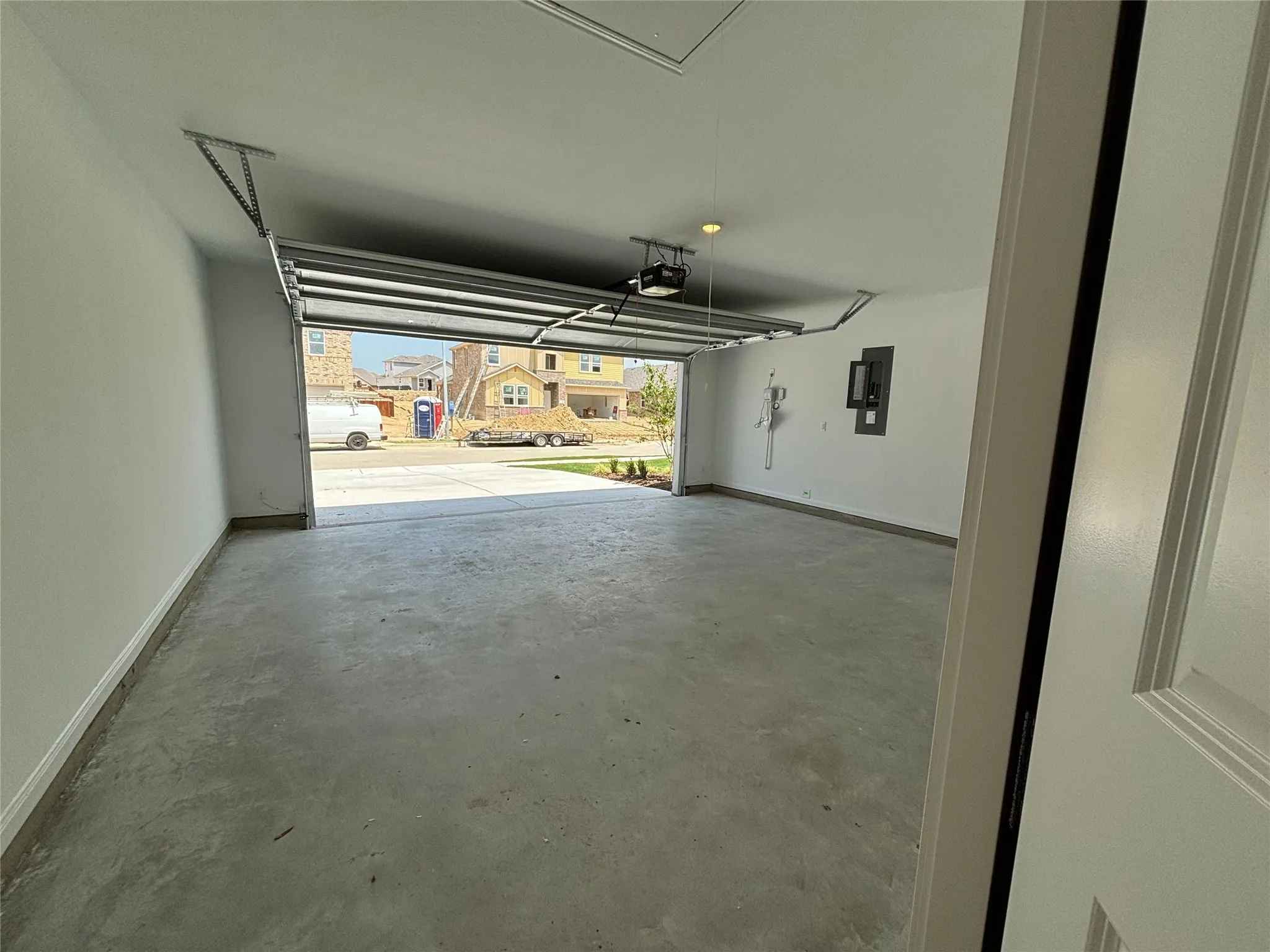 generous sized 2 car garage