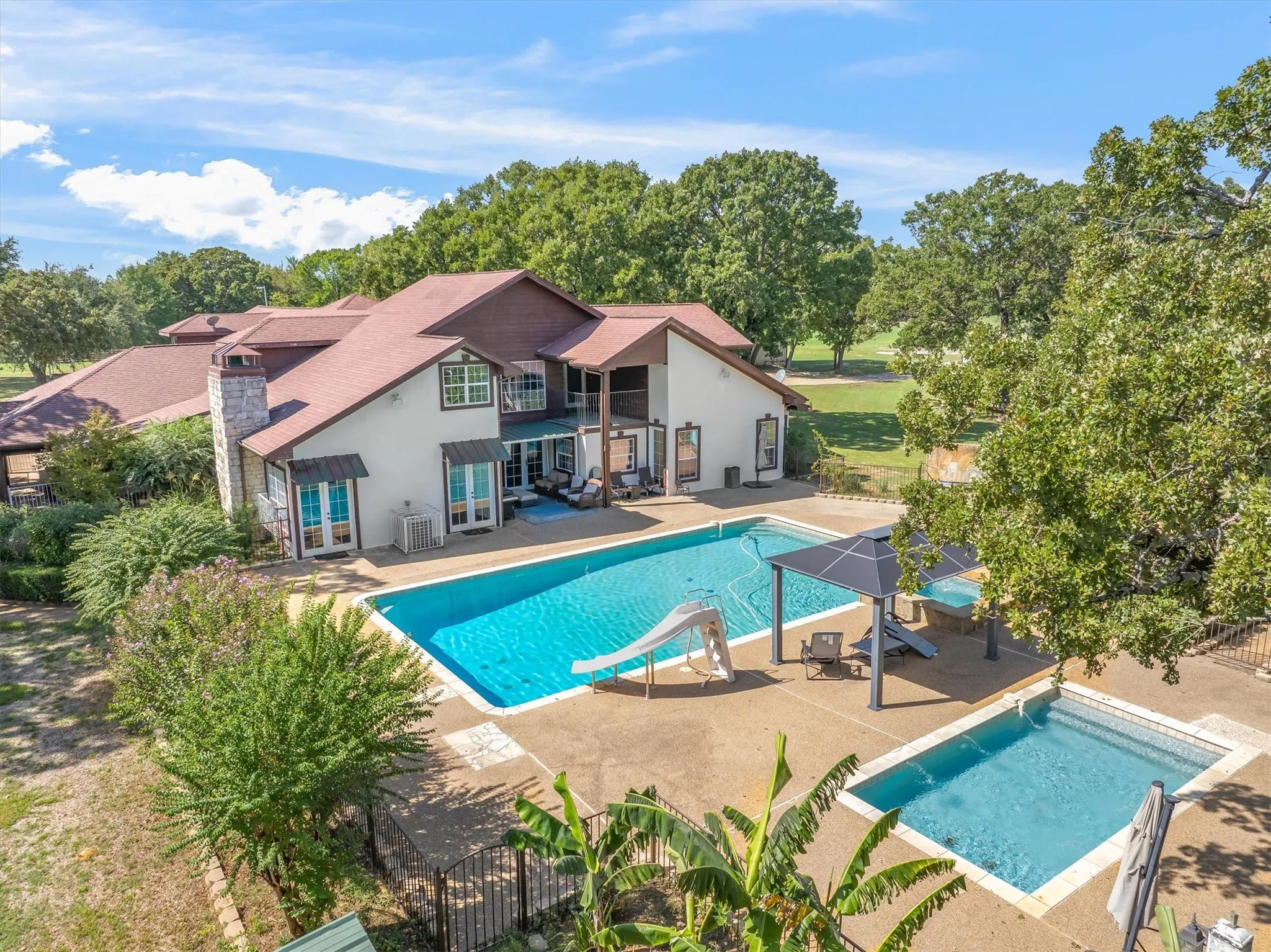 Backyard pool