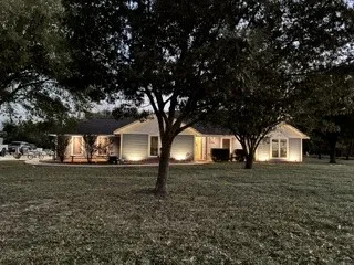 Lighted landscaping