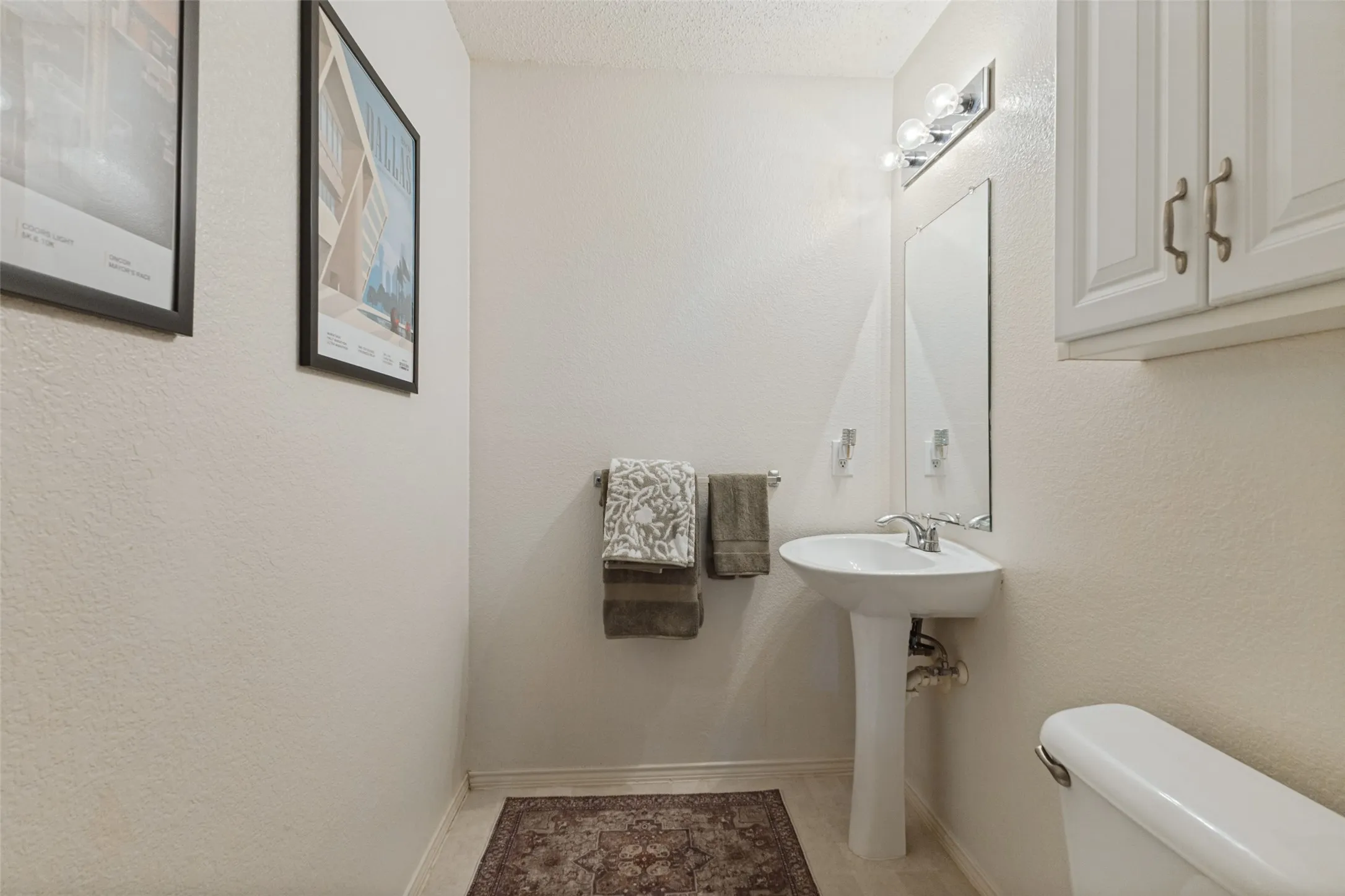Half bath downstairs