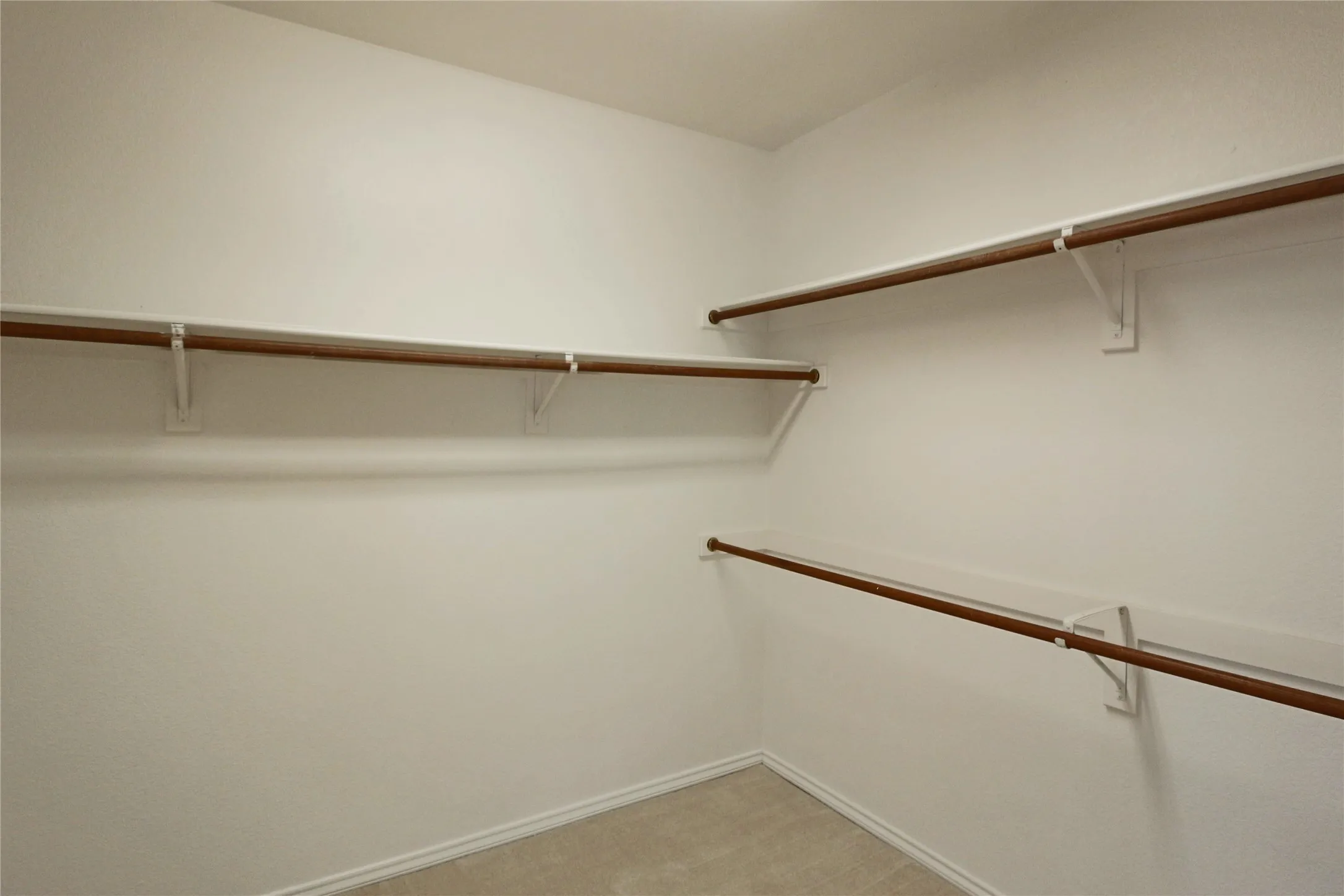 Walk in closet off the main bathroom.