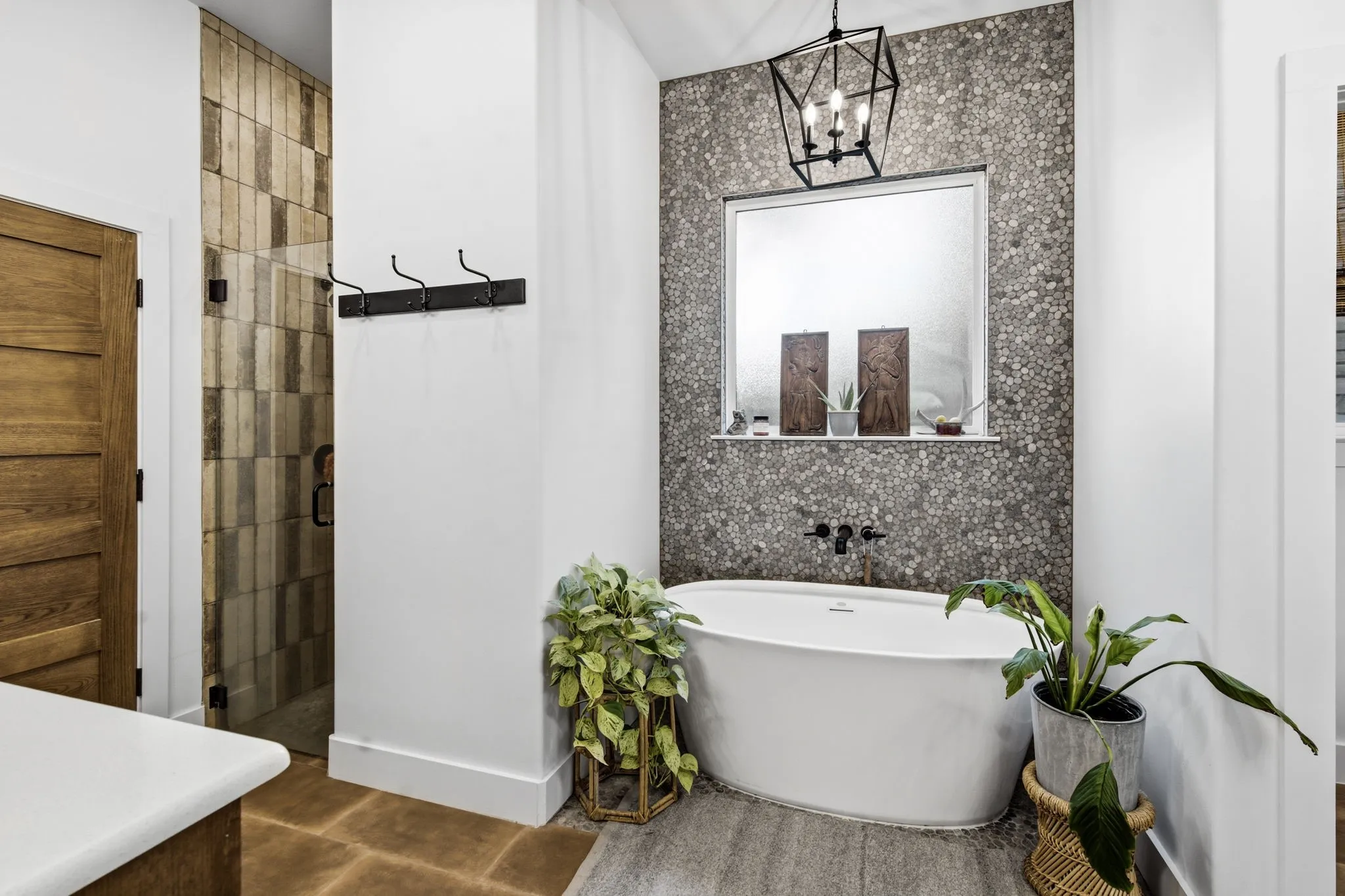 Tub and custom tile