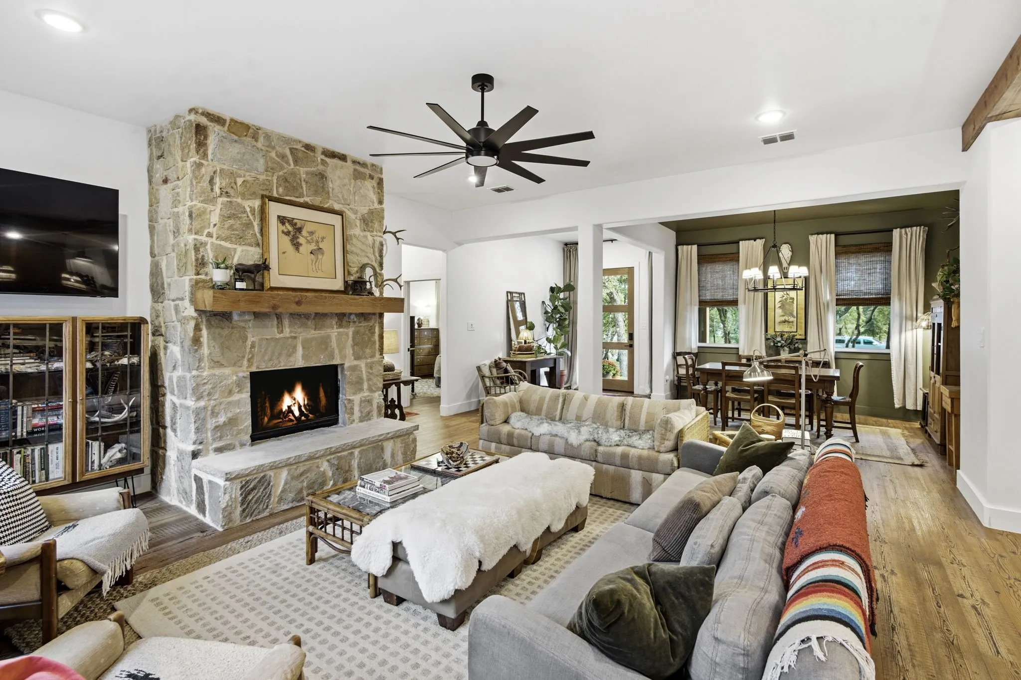 Open floor plan