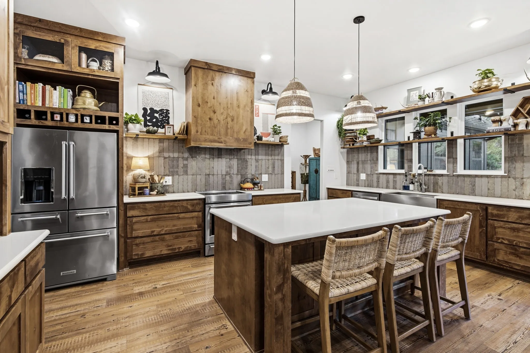 Island breakfast bar