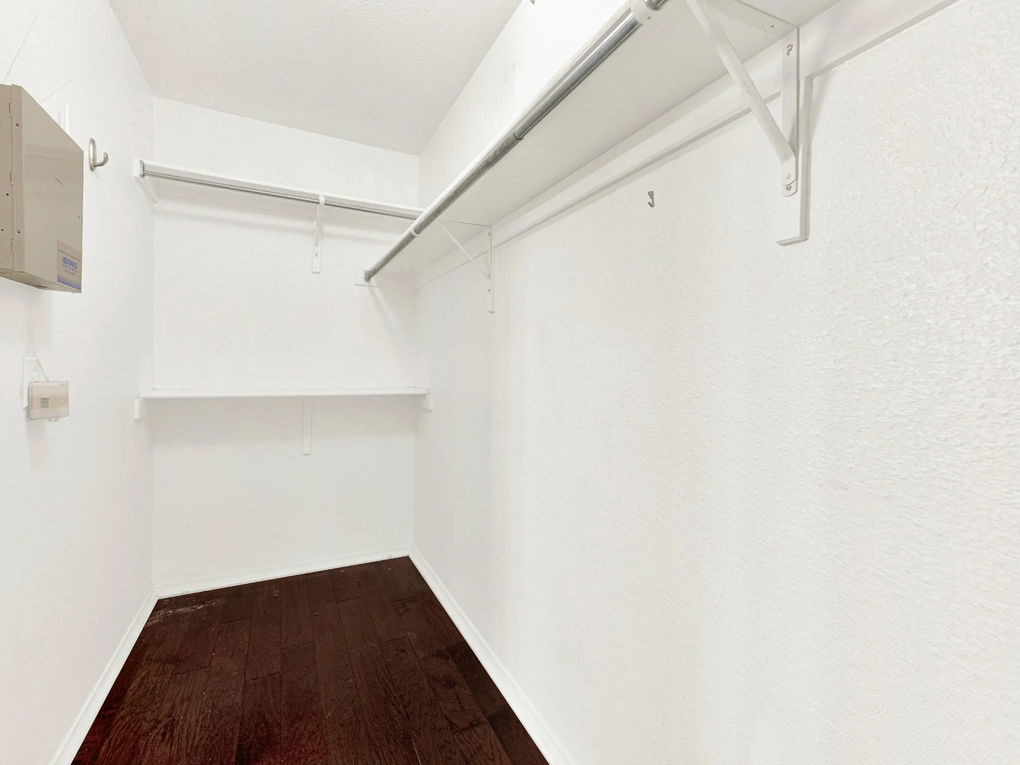 Primary walk-in closet