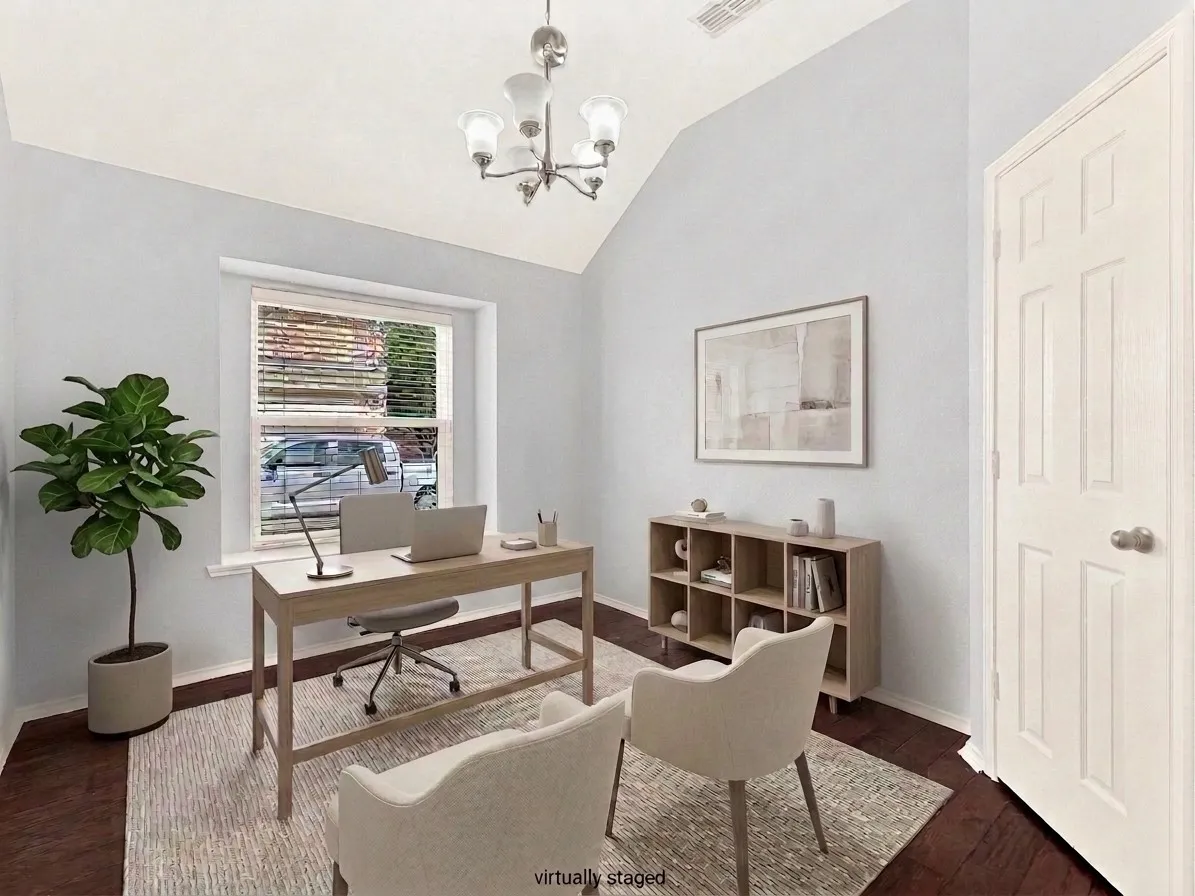 4th bedroom makes a perfect home office, nursery located by primary suite, hobby room, or home gym
