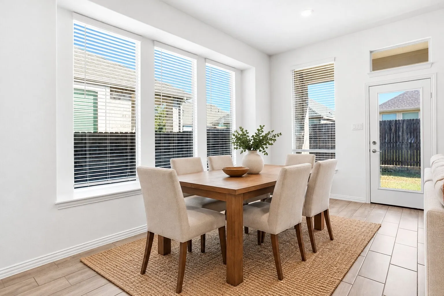 Dining Room; Photo has been digitally enhanced and/or virtually staged using AI.