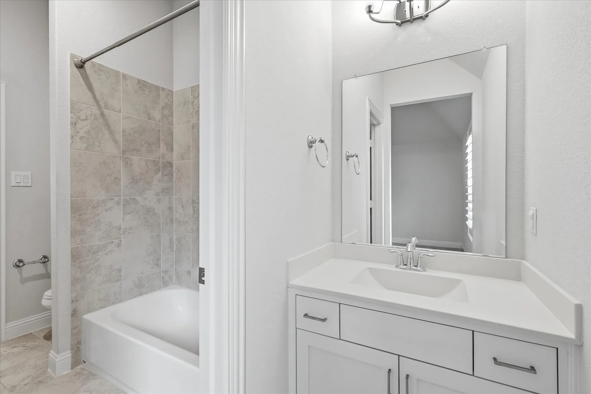 Jack and Jill bathroom