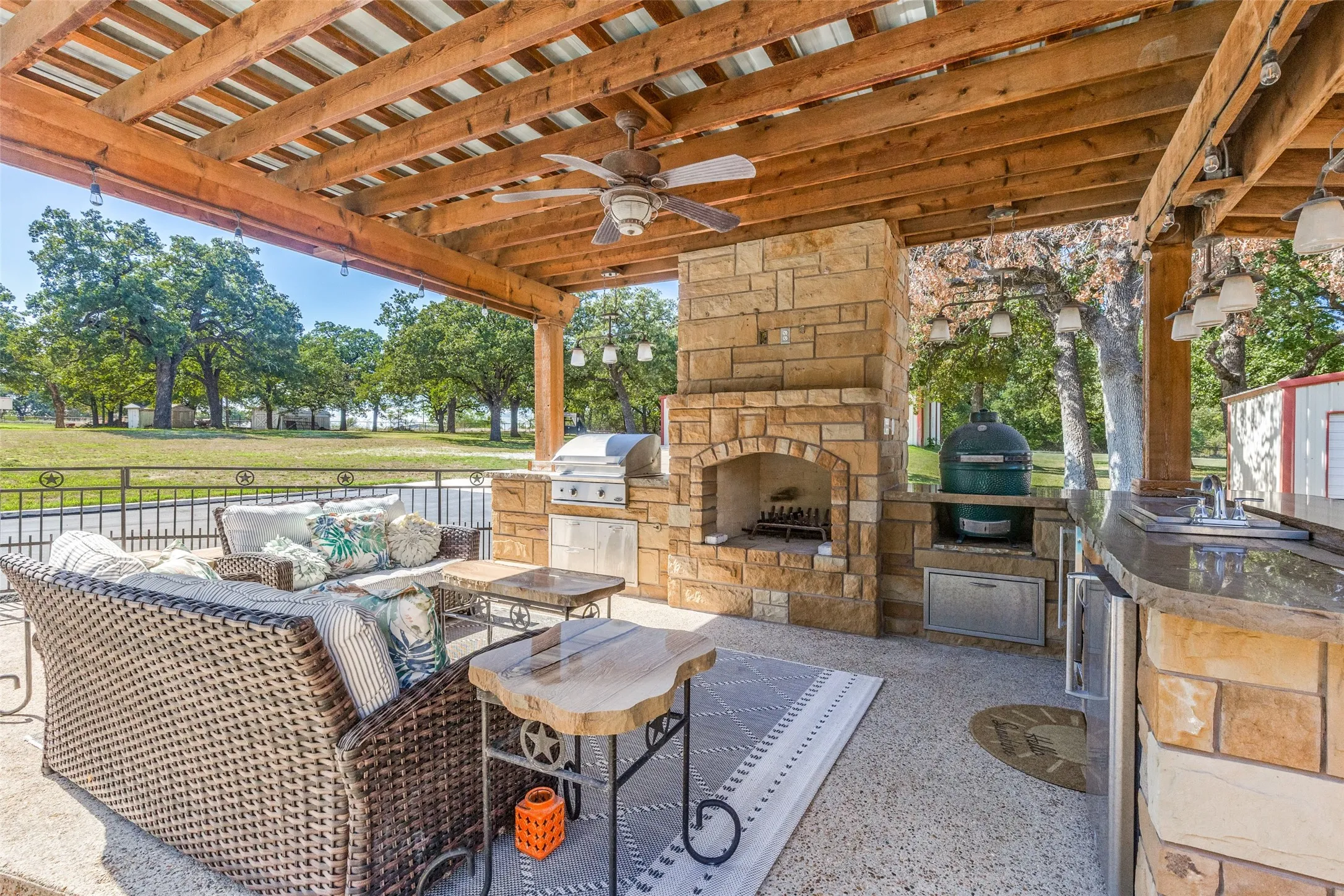 Outdoor living area