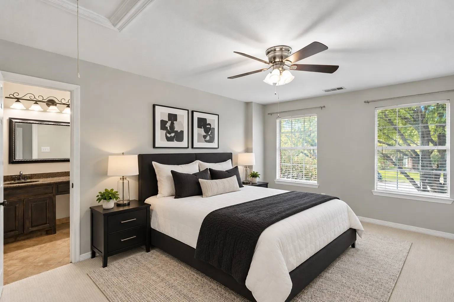 Bedroom—Virtually Staged