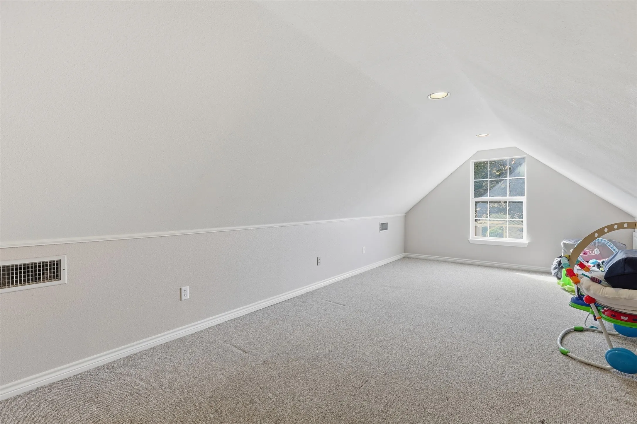 Bonus room over the garage