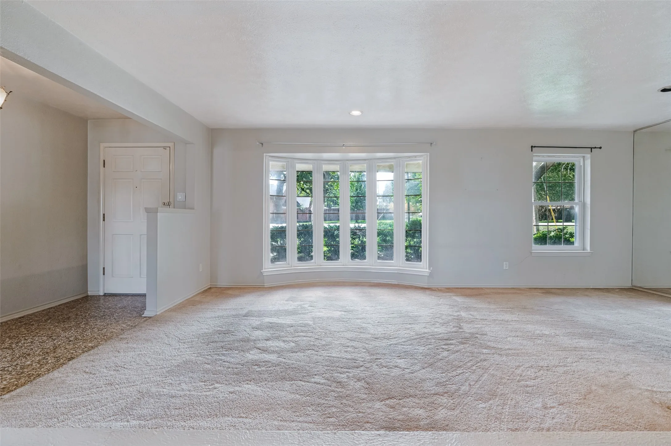 Entry into living area