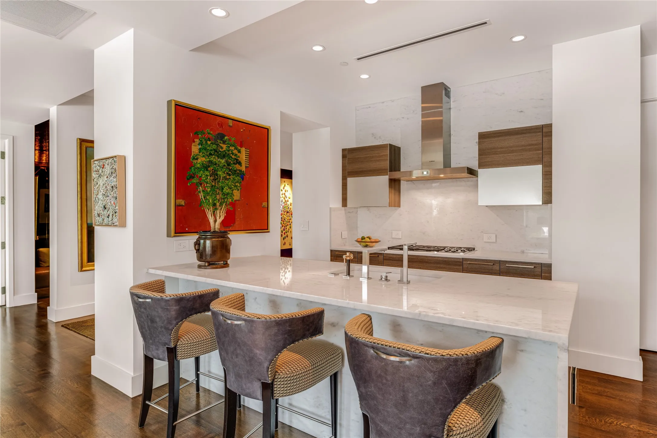State-of-the-art gourmet kitchen.