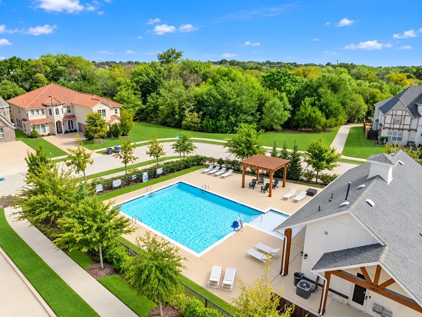 Community Pool, Greenbelt and Walking Trail