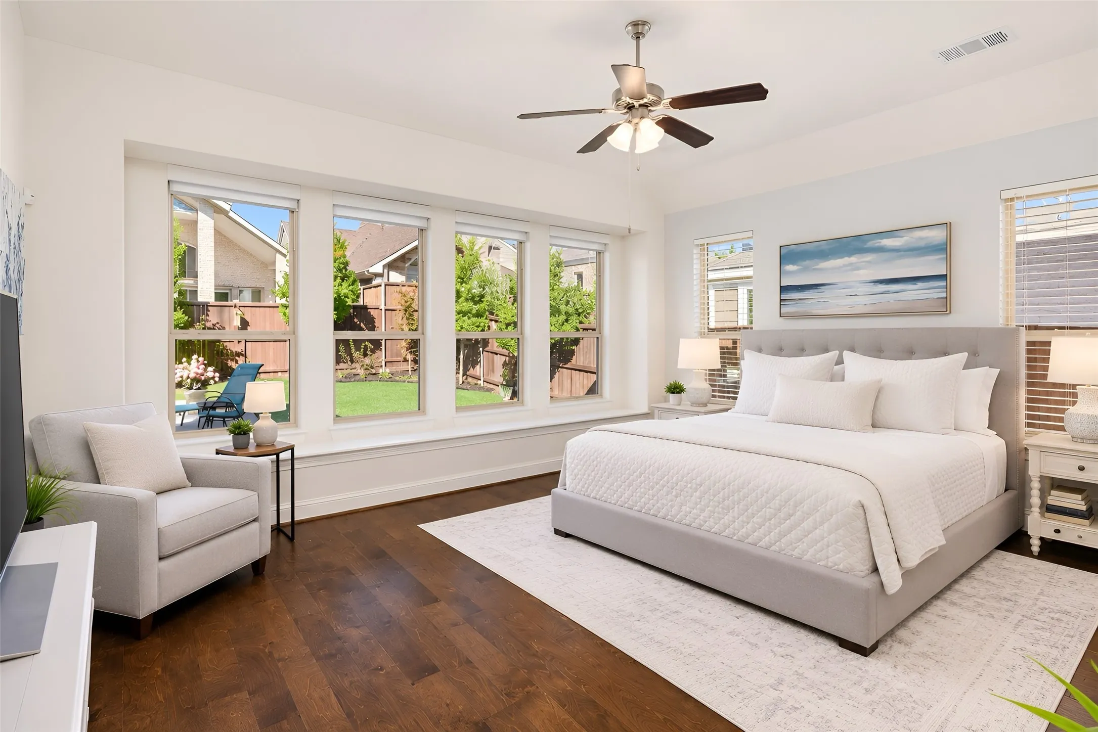 Primary Bedroom Virtually Staged