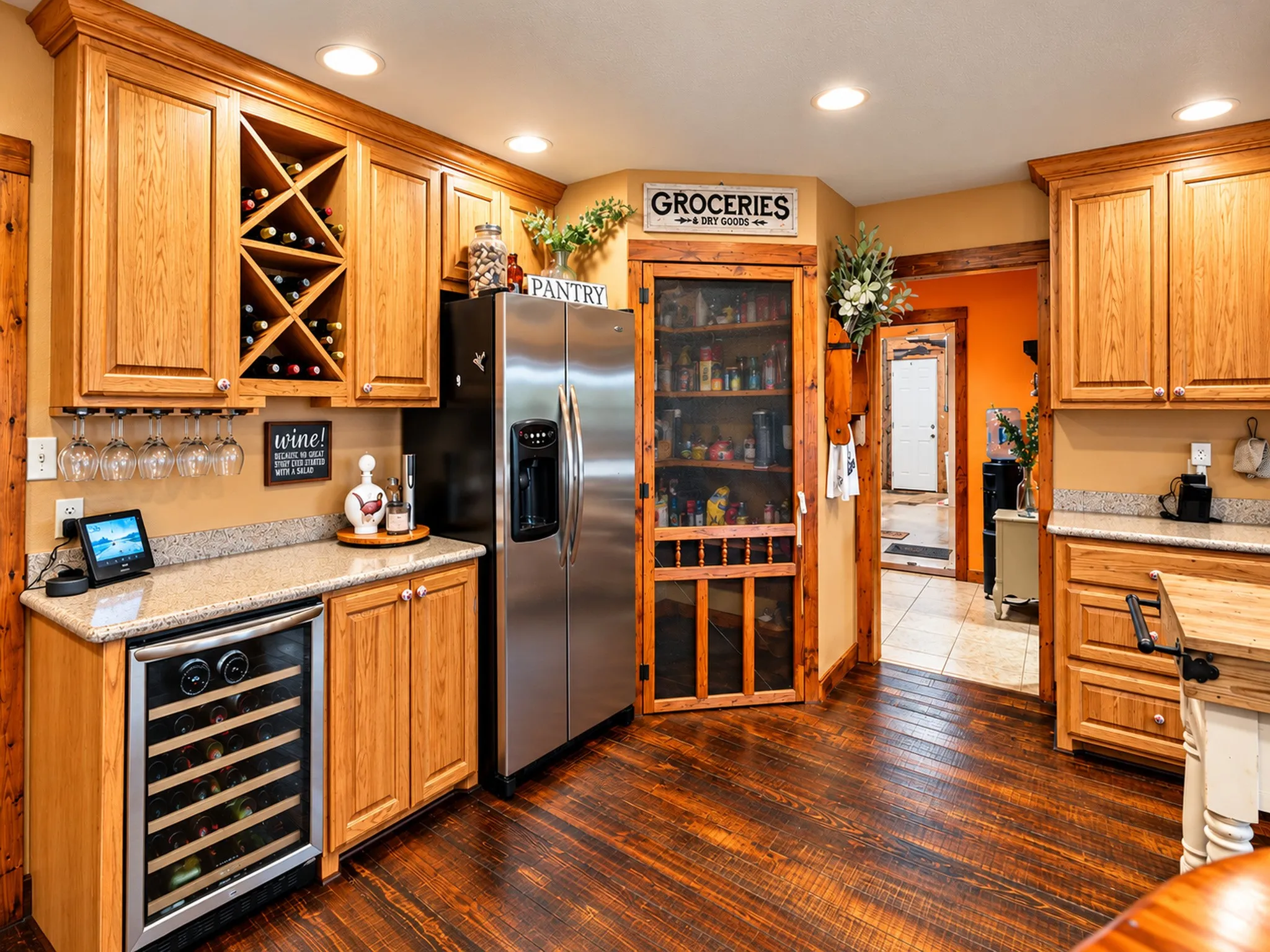 Stainless steel refrigerator and beverage cooler