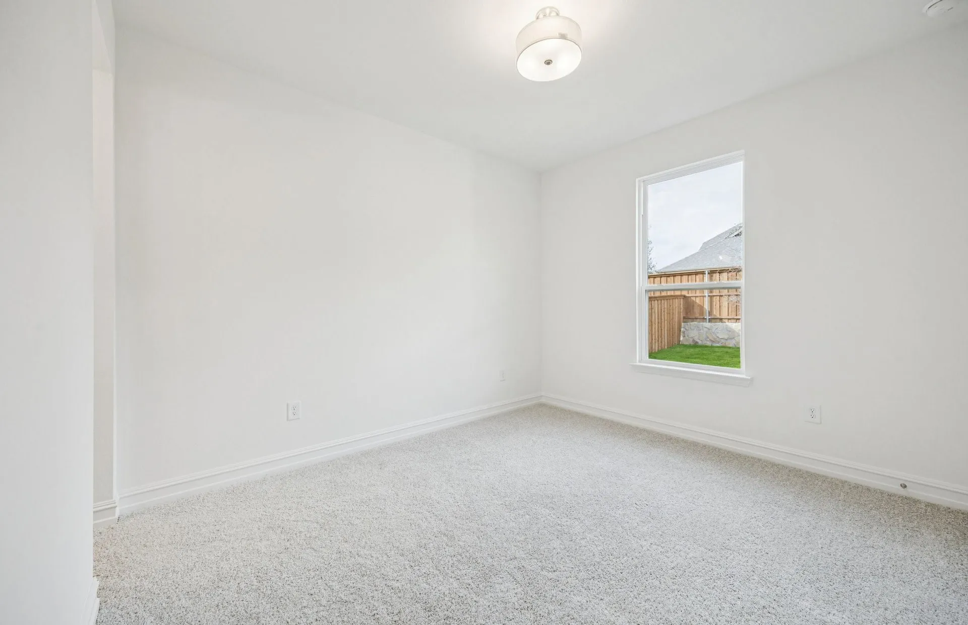 *Floorplan representation, not actual home - Spacious secondary bedroom