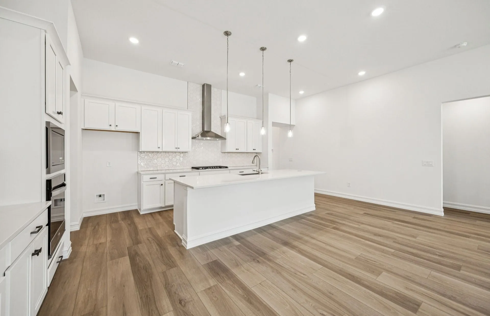 *Floorplan representation, not actual home - Spacious kitchen with eat-in bartop island