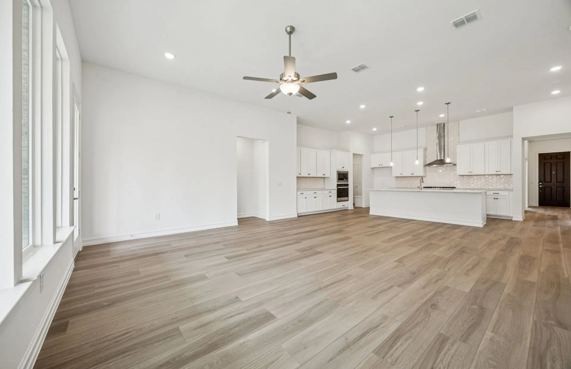 *Floorplan representation, not actual home - Gathering room with view of main living areas