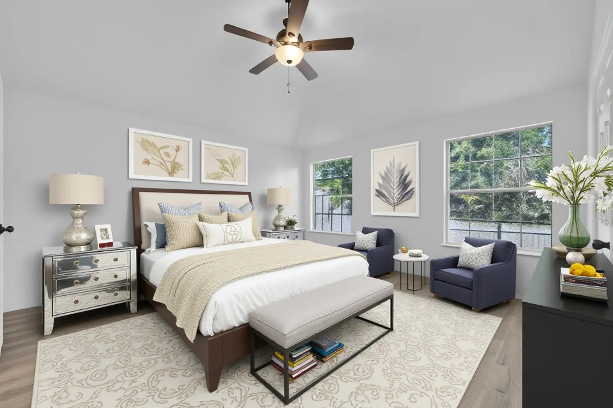 Virtual Staging  Master Bedroom