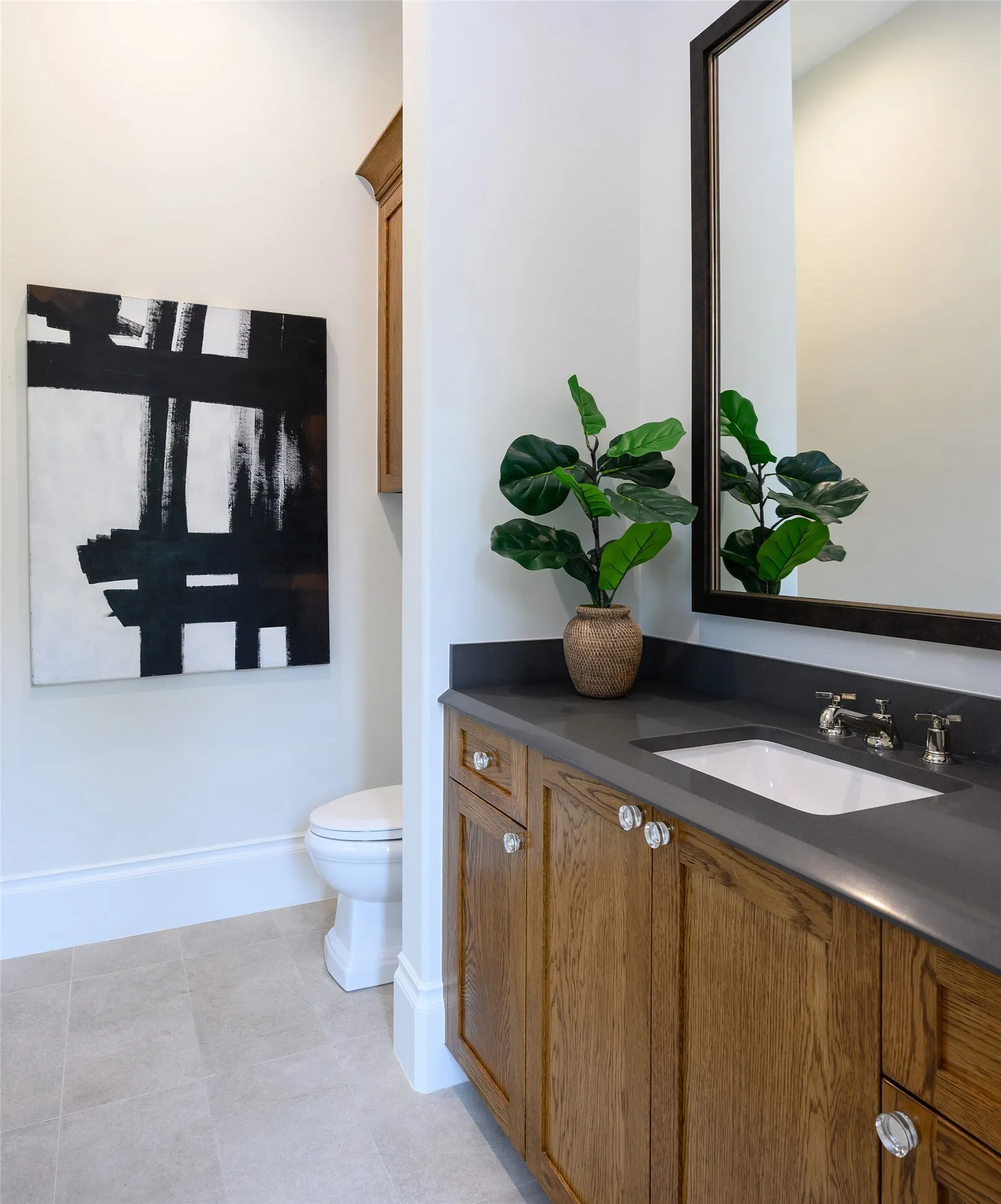 Family Room Half Bath with Pool Access