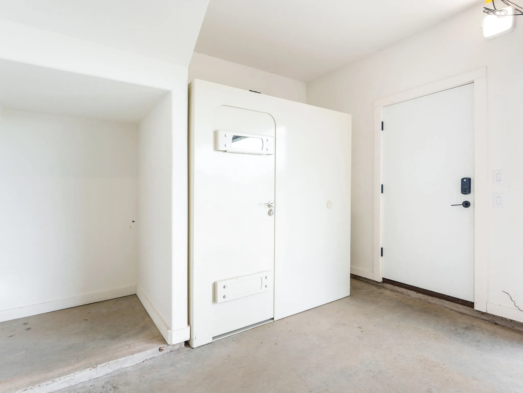 4 x 6 storm shelter in garage