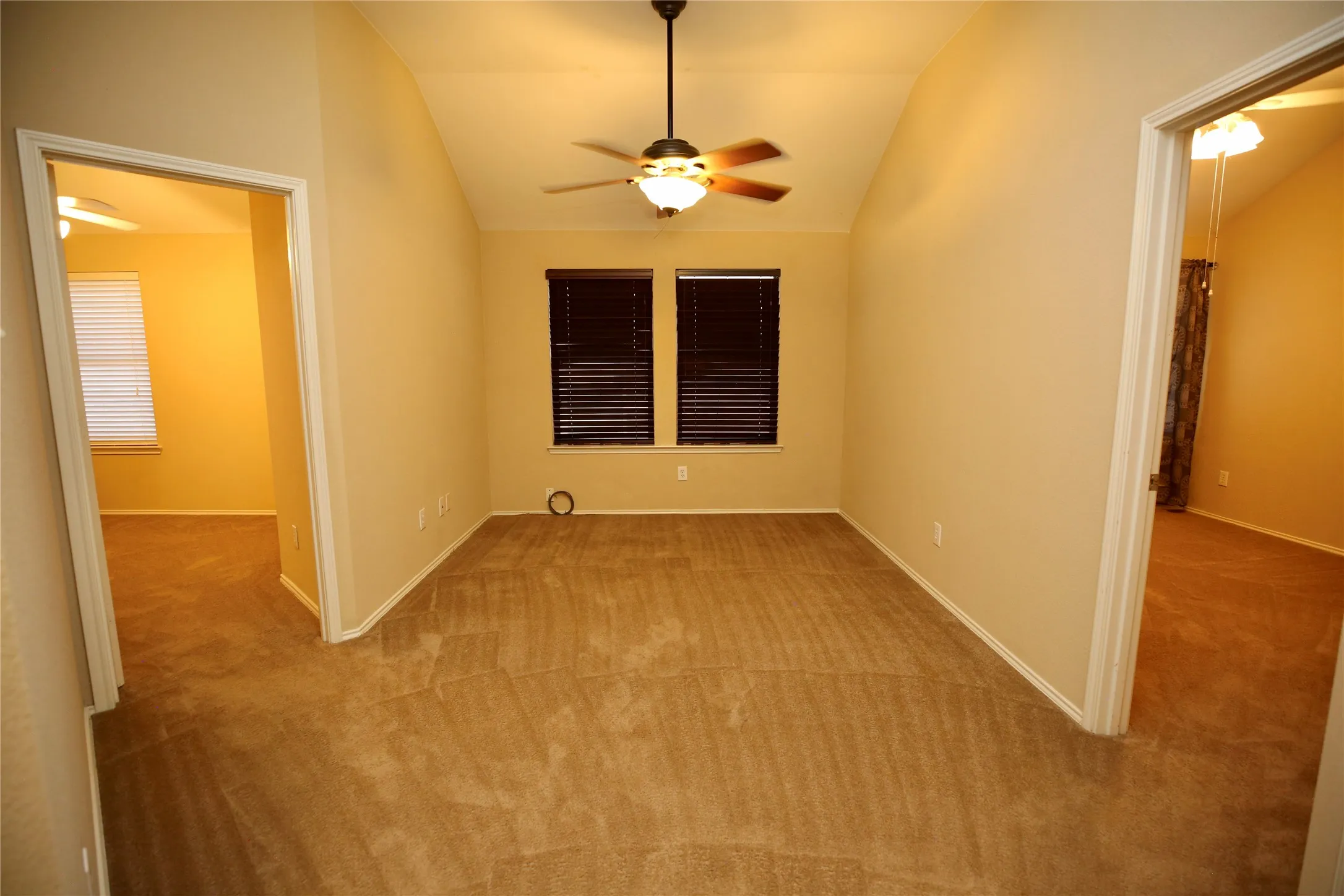 Common space and two bedrooms