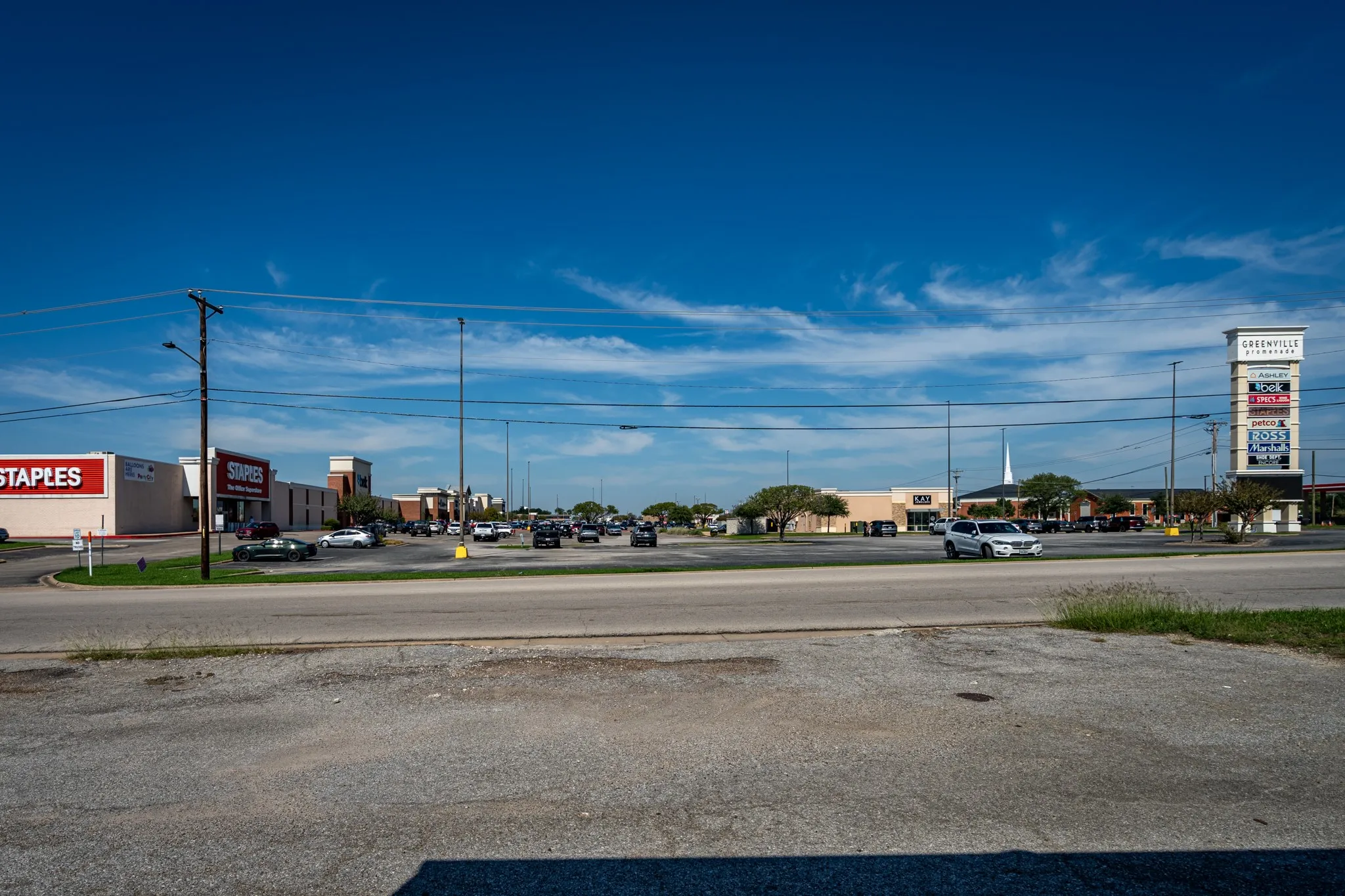 Across from the area mall to provide great exposure and traffic count.
