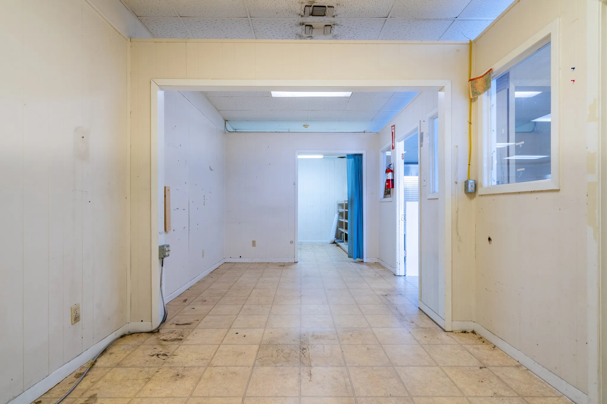 Area for office space