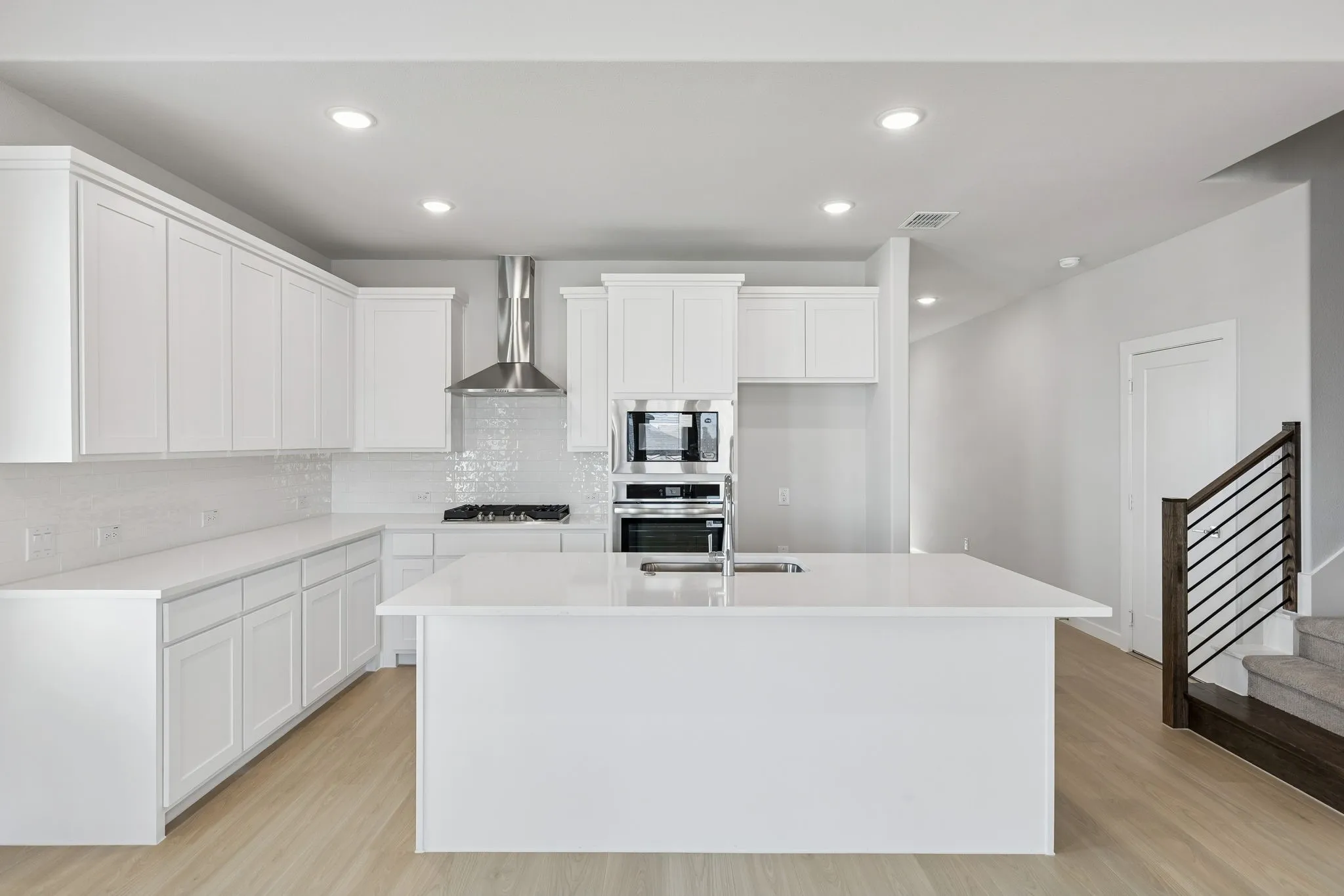 Kitchen in the Stanley II home plan – REPRESENTATIVE PHOTO