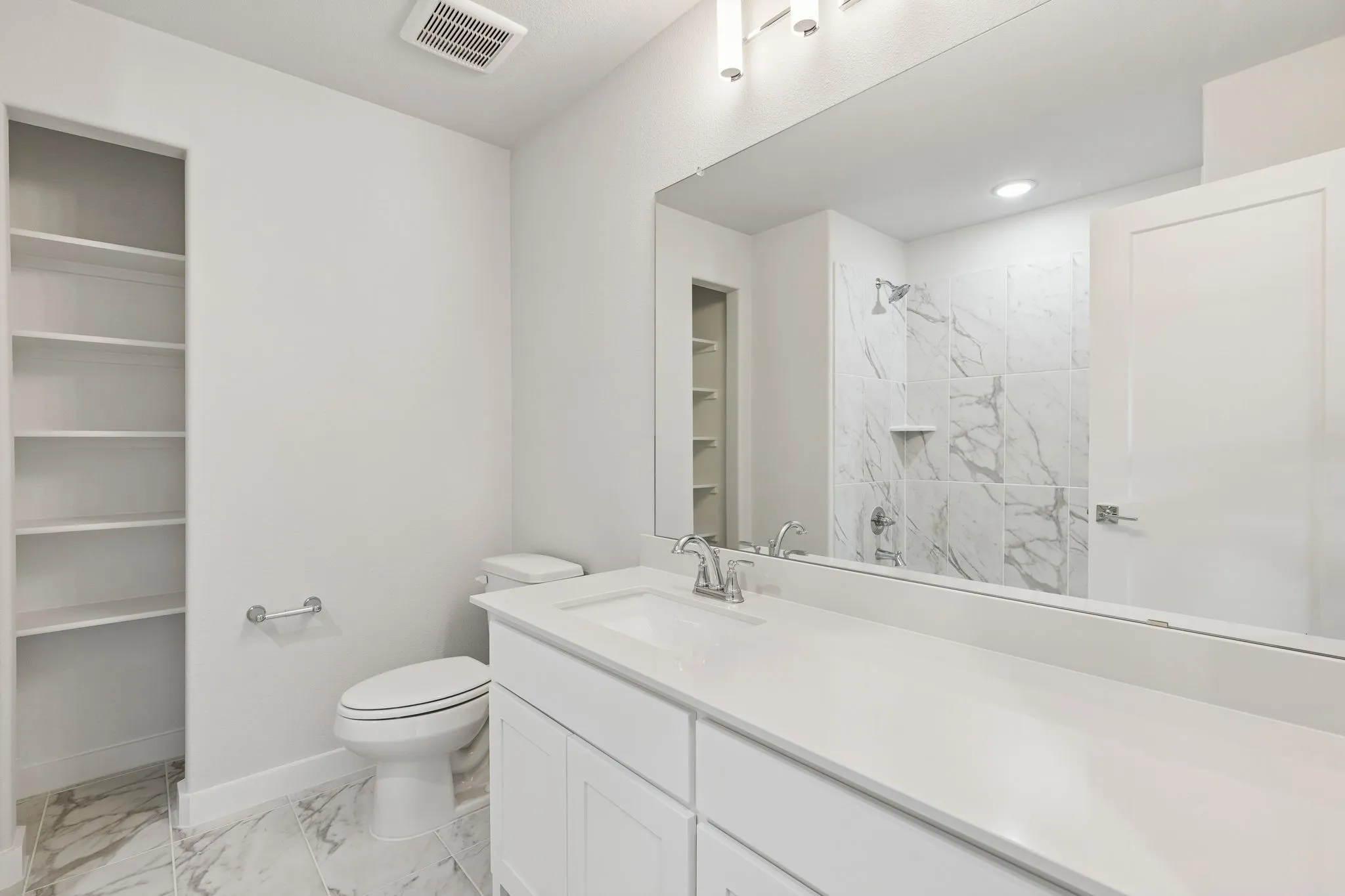 Bathroom in the Stanley II home plan – REPRESENTATIVE PHOTO