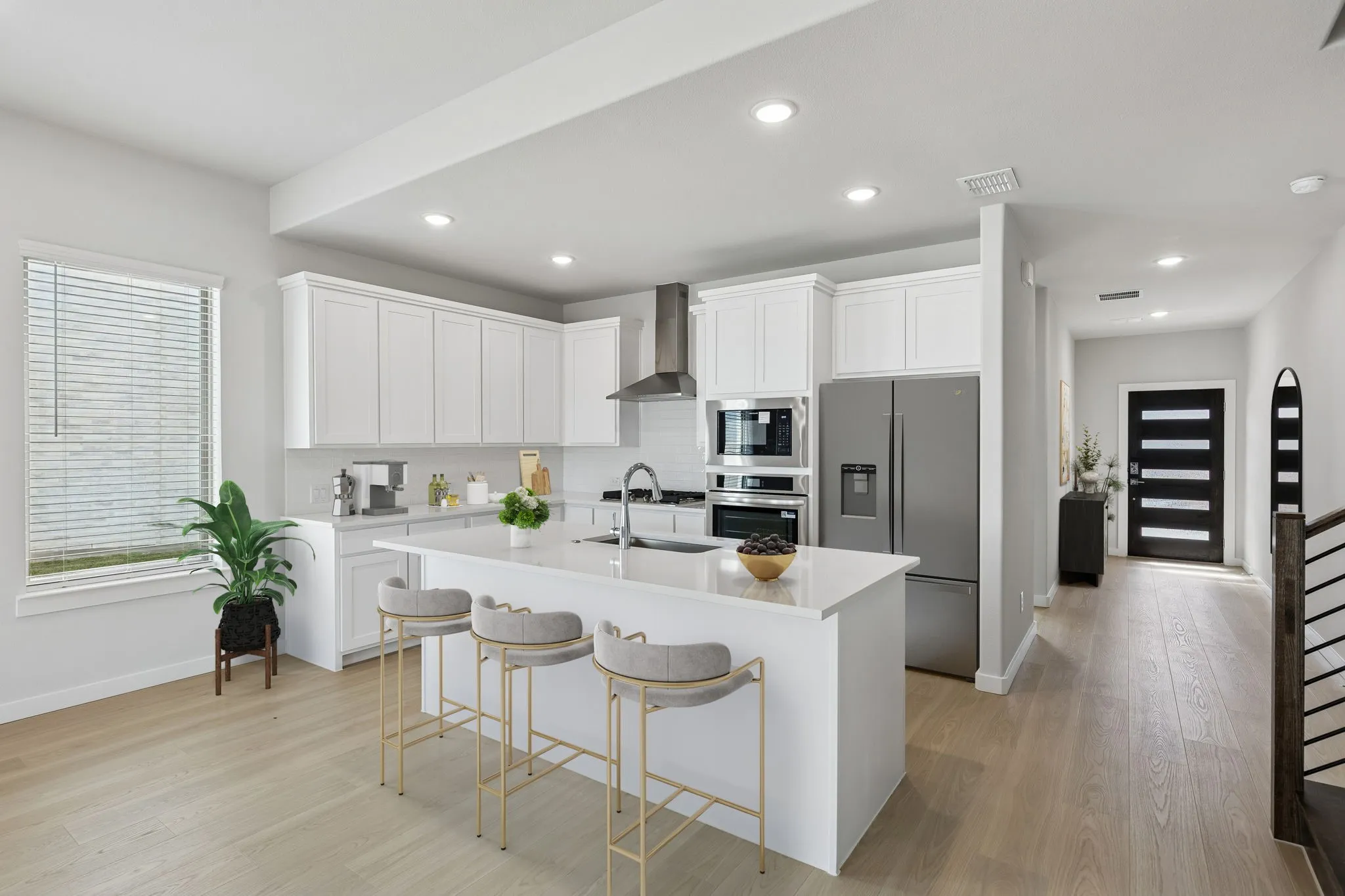 Kitchen in the Stanley II home plan – REPRESENTATIVE PHOTO