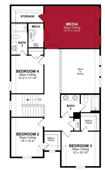 Beazer Homes Wildflower Ranch Marathon Floorplan.