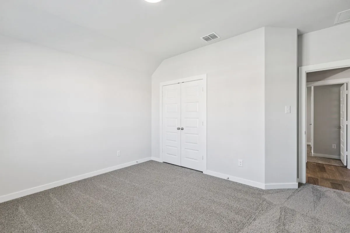 Bedroom in the Oscar home plan – REPRESENTATIVE PHOTO