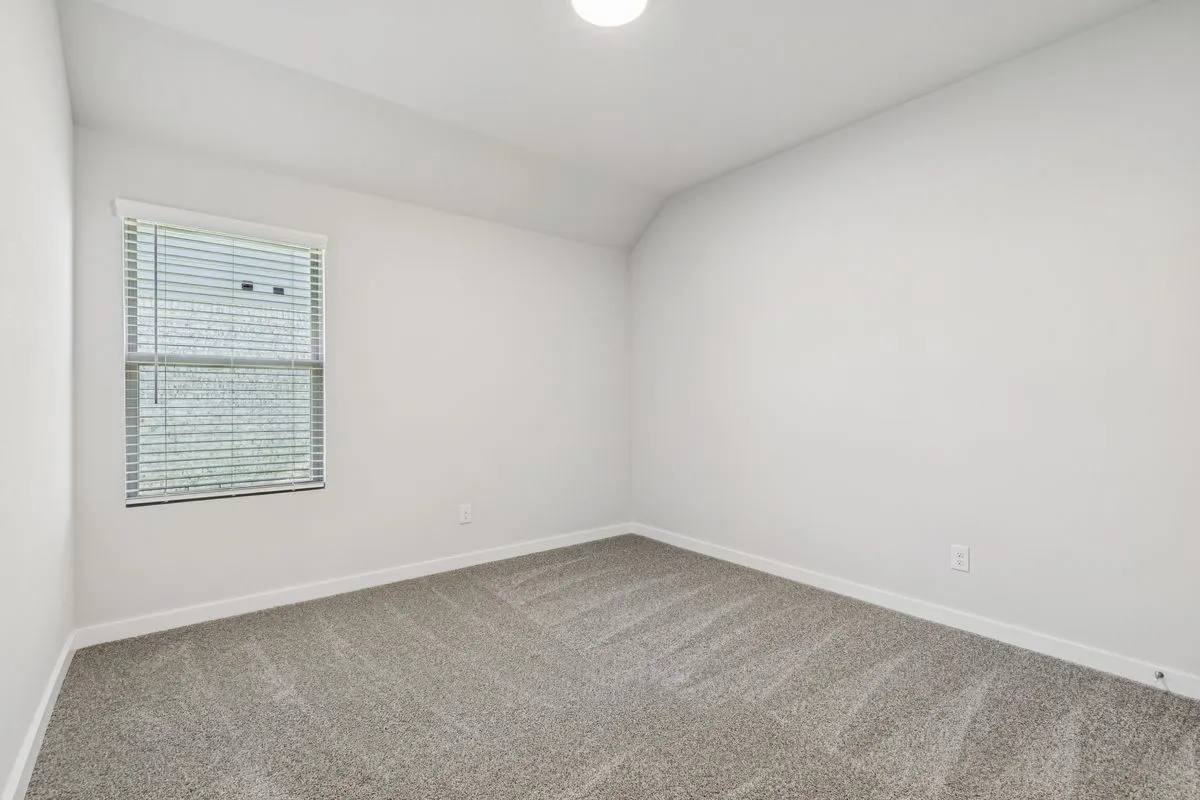Bedroom in the Oscar home plan – REPRESENTATIVE PHOTO
