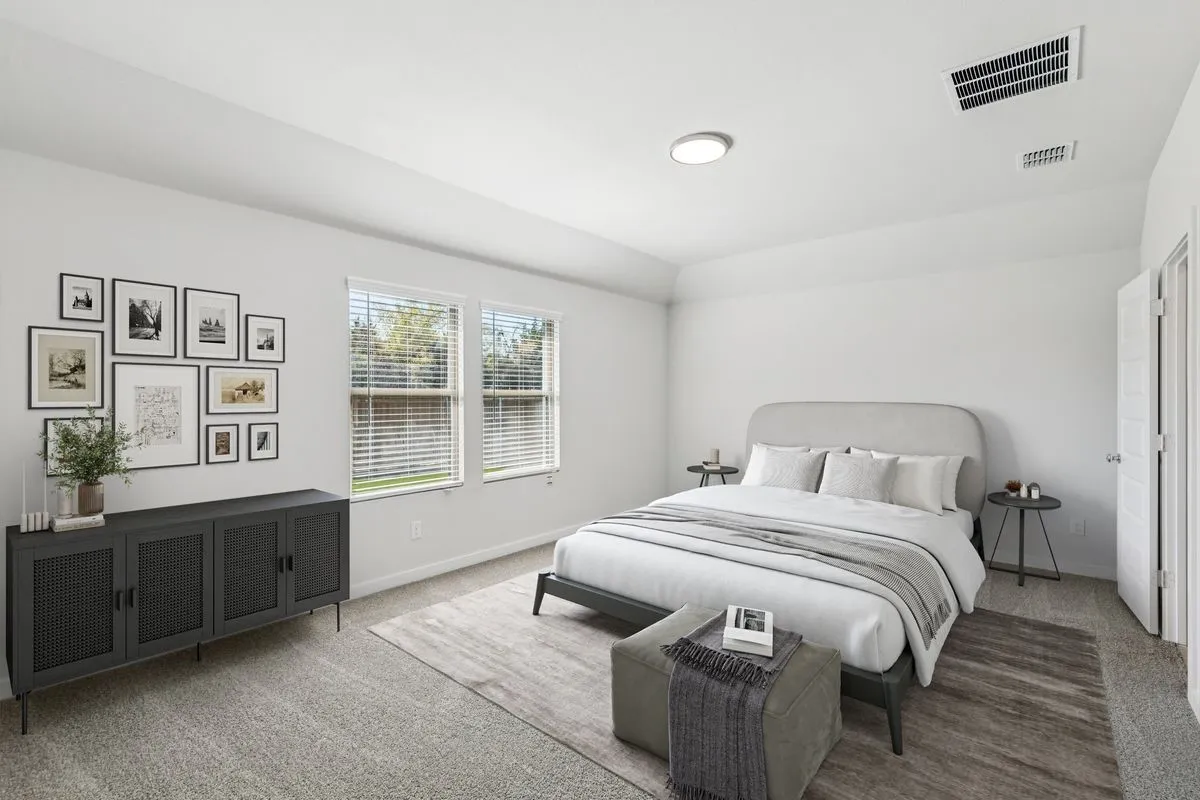 Primary Suite in the Oscar home plan – REPRESENTATIVE PHOTO