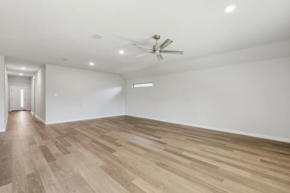 Living and Dining Rooms in the Oscar home plan – REPRESENTATIVE PHOTO