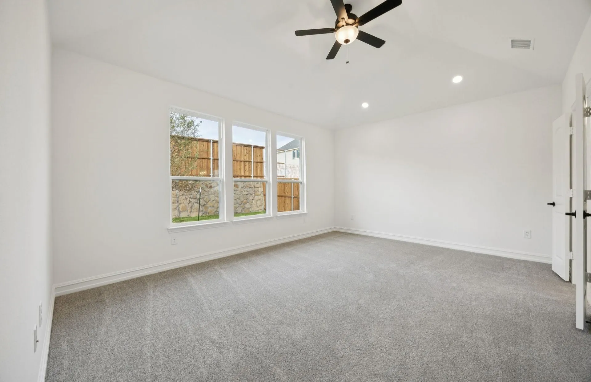 *Floorplan representation, not actual home - Spacious owner's suite view 2