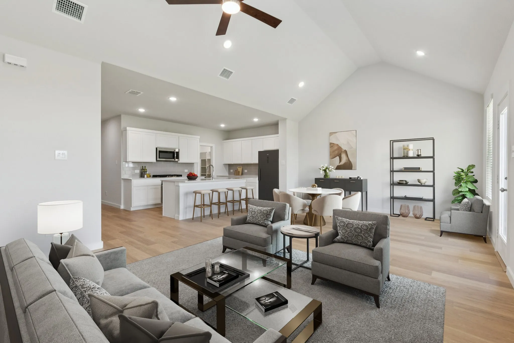 Open Floor Plan in the Masters home plan – REPRESENTATIVE PHOTO